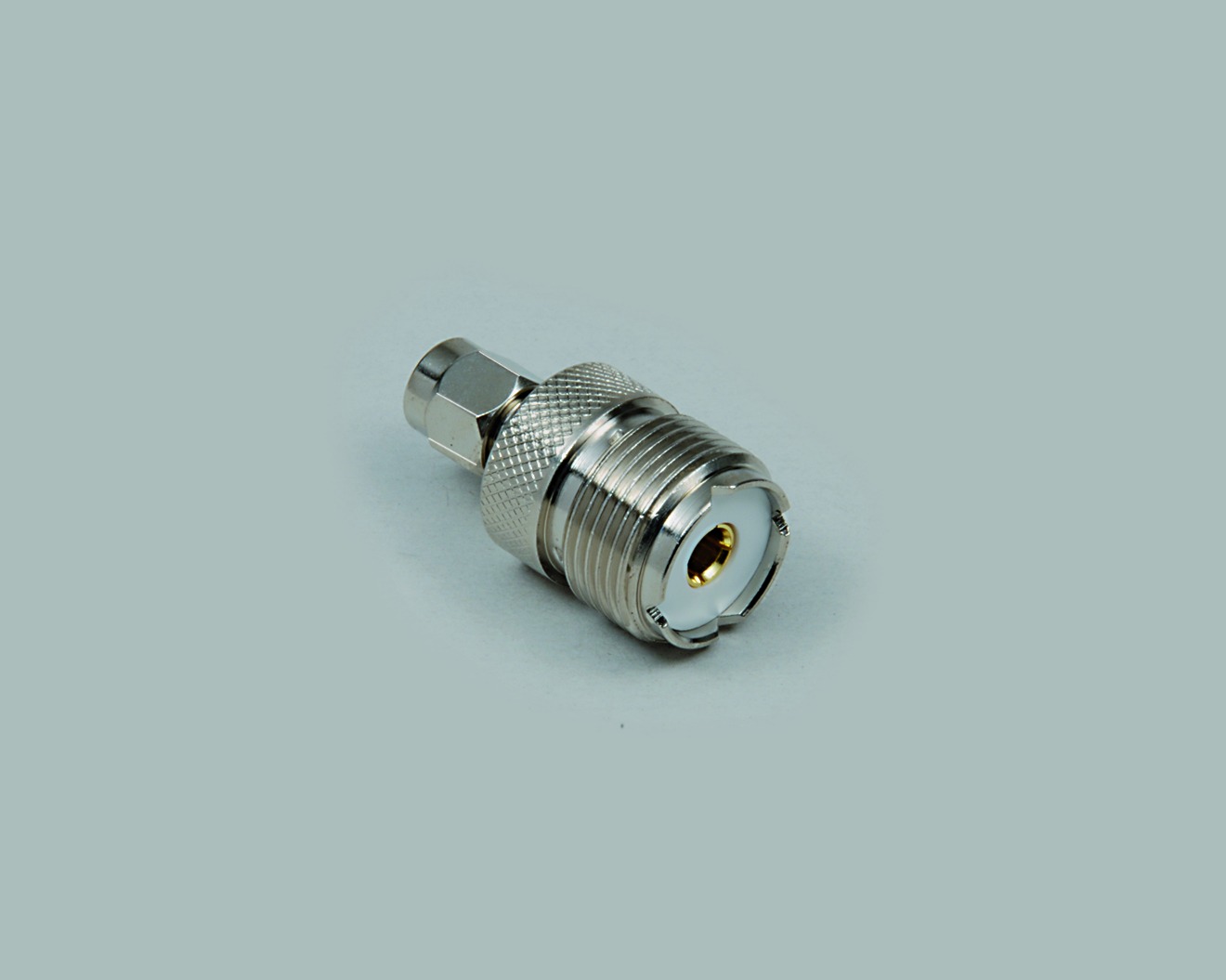 Adapter, SMA-Stecker auf UHF-Kupplung