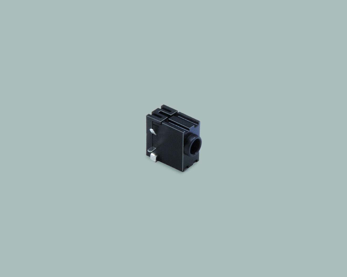 DC-Einbaubuchse 1,0mm/3,6mm Printmontage 90°, Schalter geöffnet, Belastbarkeit max. 24VDC/5A