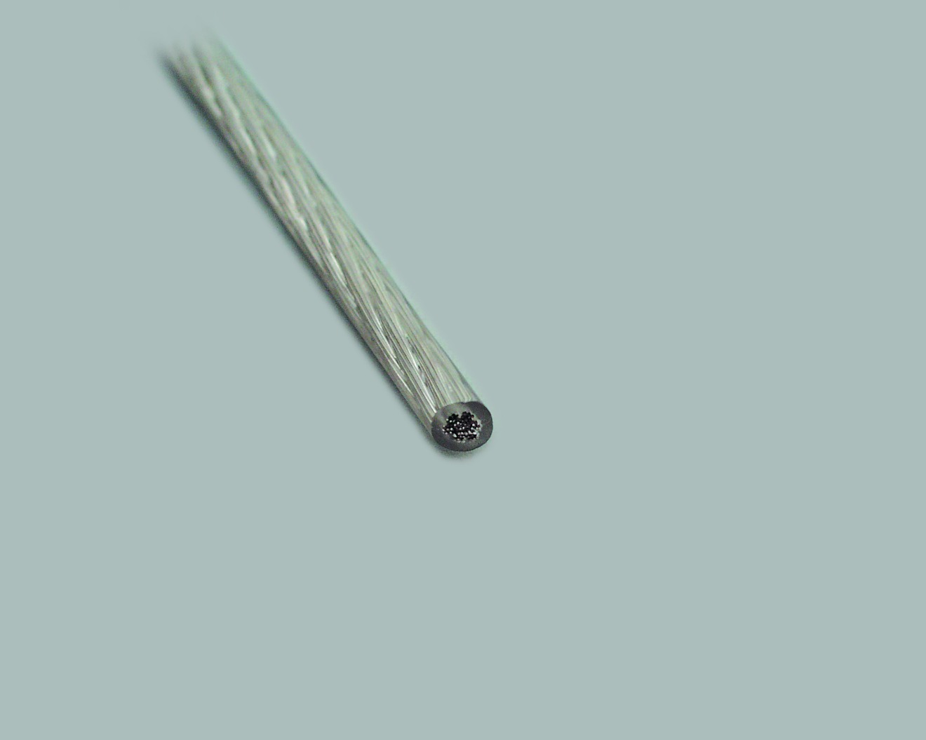 Leuchtenkabel 3 x 0,75mm² rund, transparent, flexibel