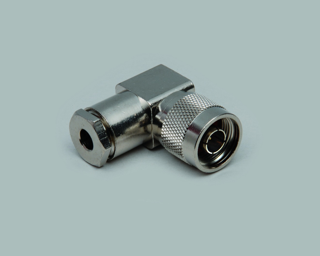 N-Winkel-Stecker, Lötausführung, RG 213/U
