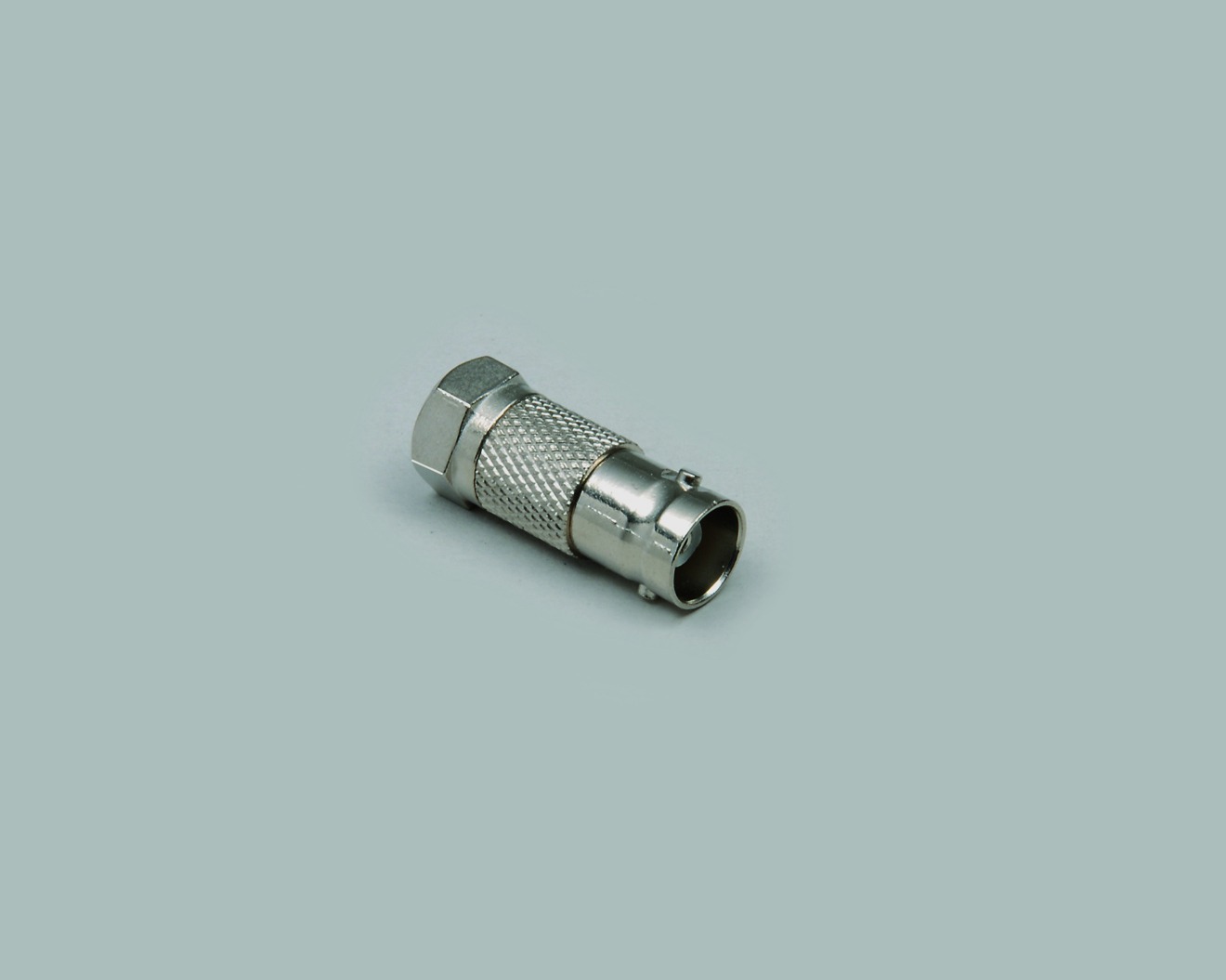 Adapter, F-Stecker auf BNC-Kupplung