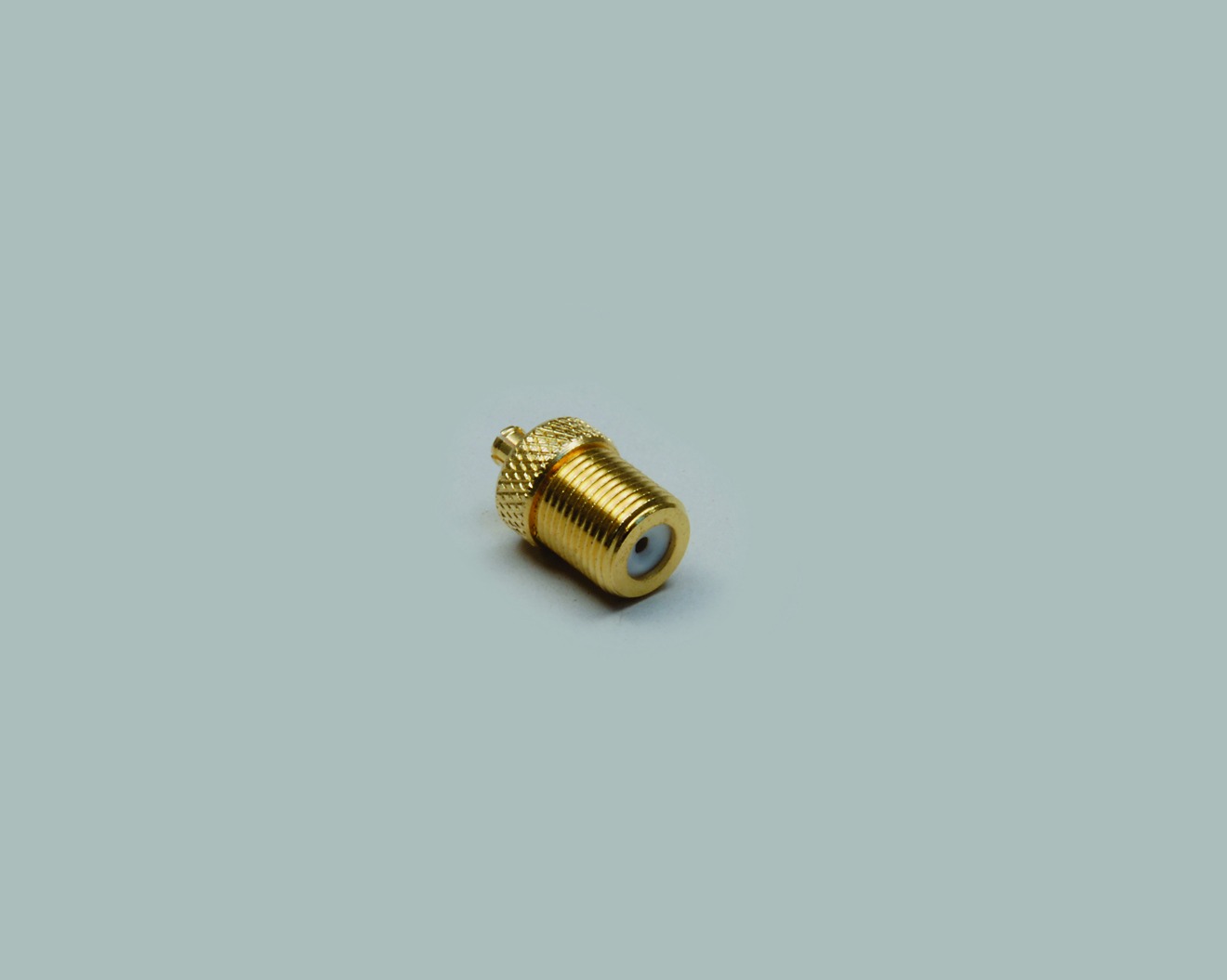 Adapter, MCX-Stecker auf F-Kupplung