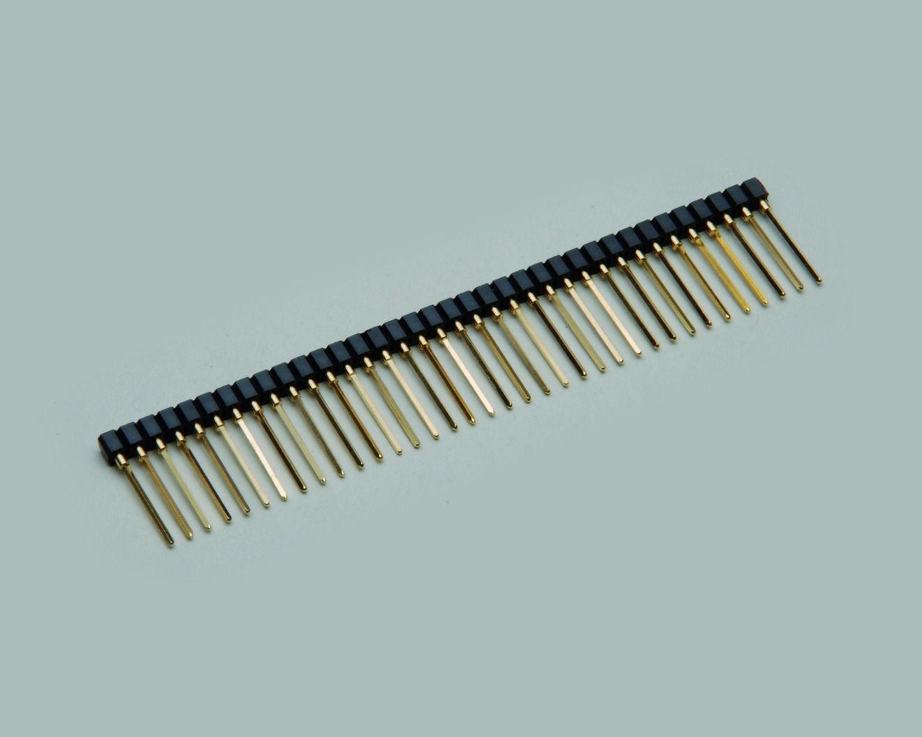 Präzisions-Buchsenleiste 36 polig, vergoldet, WIRE WRAP, Raster 2,54mm, trennbar