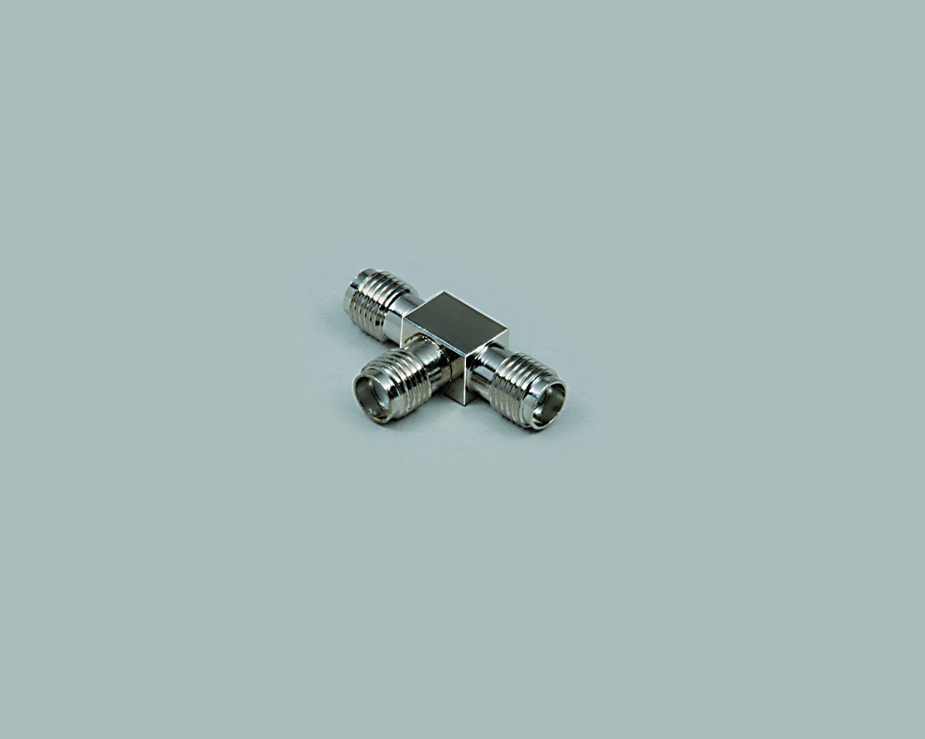 Adapter, SMA-T-Stück, 3 x SMA-Kupplung, 50 Ohm