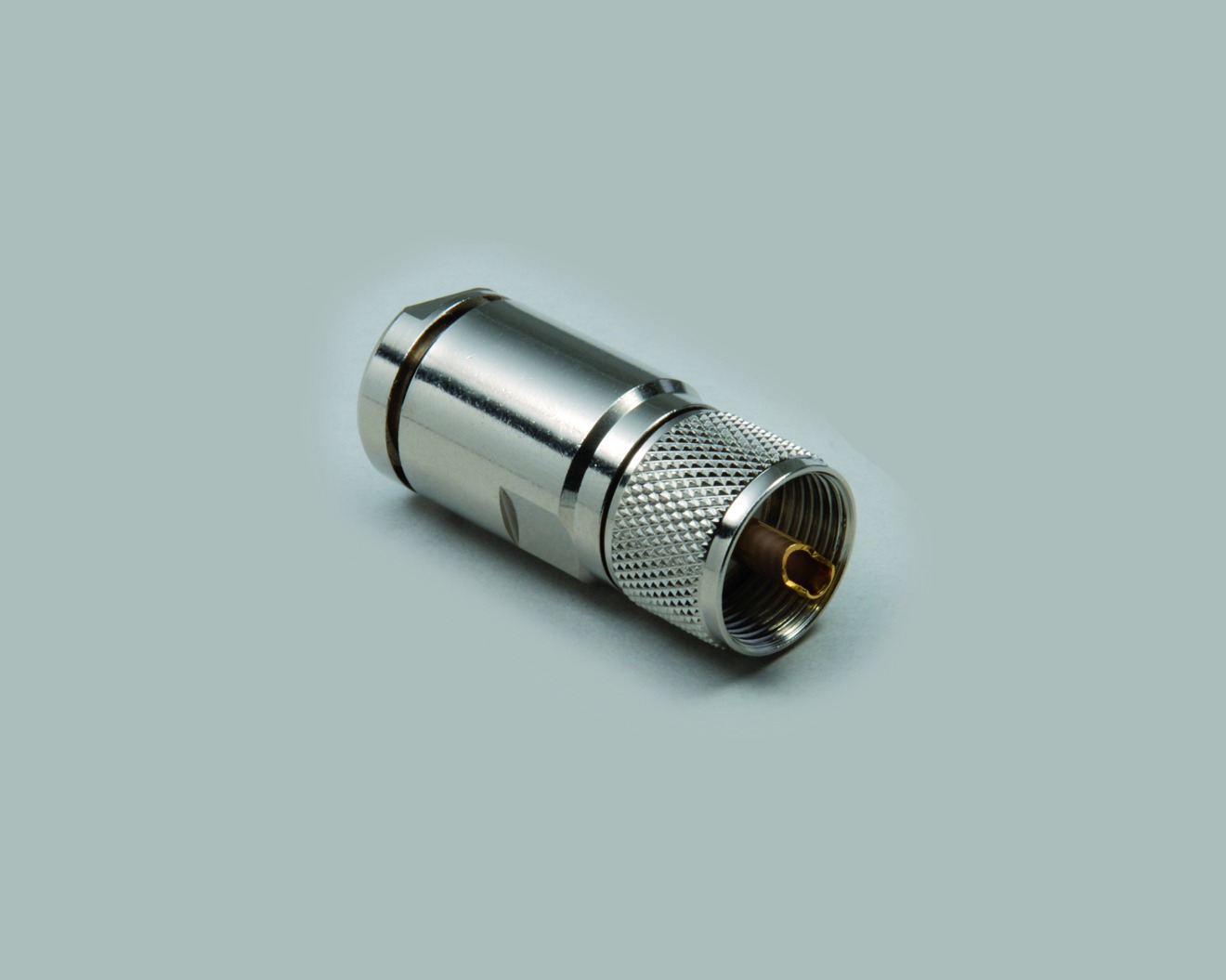 UHF-Aufdrehstecker für Aircom Plus/Ecoflex 10, Lötsausführung
