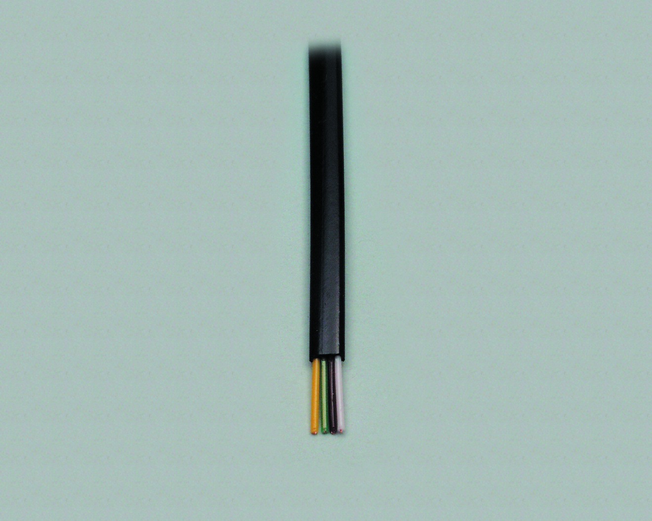 Flachkabel, für RJ-Modular-Steckverbinder, 8-adrig, silber, ungeschirmt
