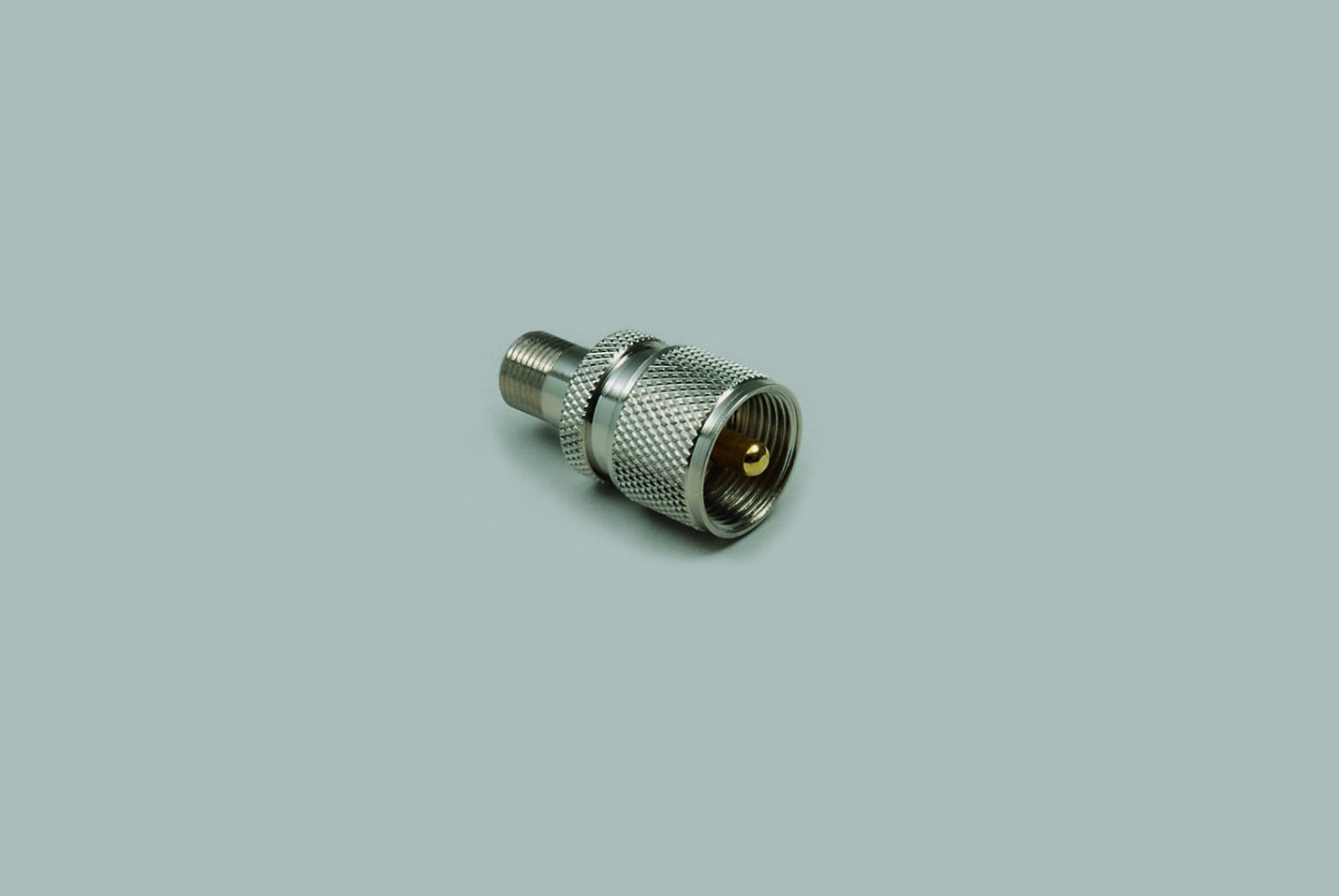 Adapter, UHF-Stecker auf F-Kupplung