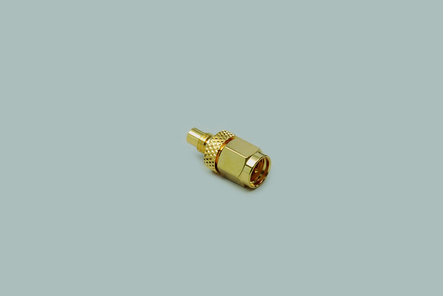 Adapter, SMC-Buchse auf SMA-Stecker