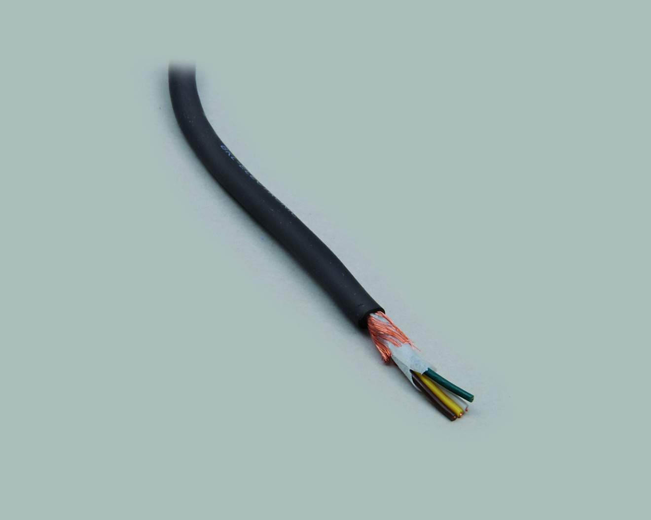 NF-Audiokabel mit Gesamtabschirmung, Querschnitt: 5 x 0,14mm²