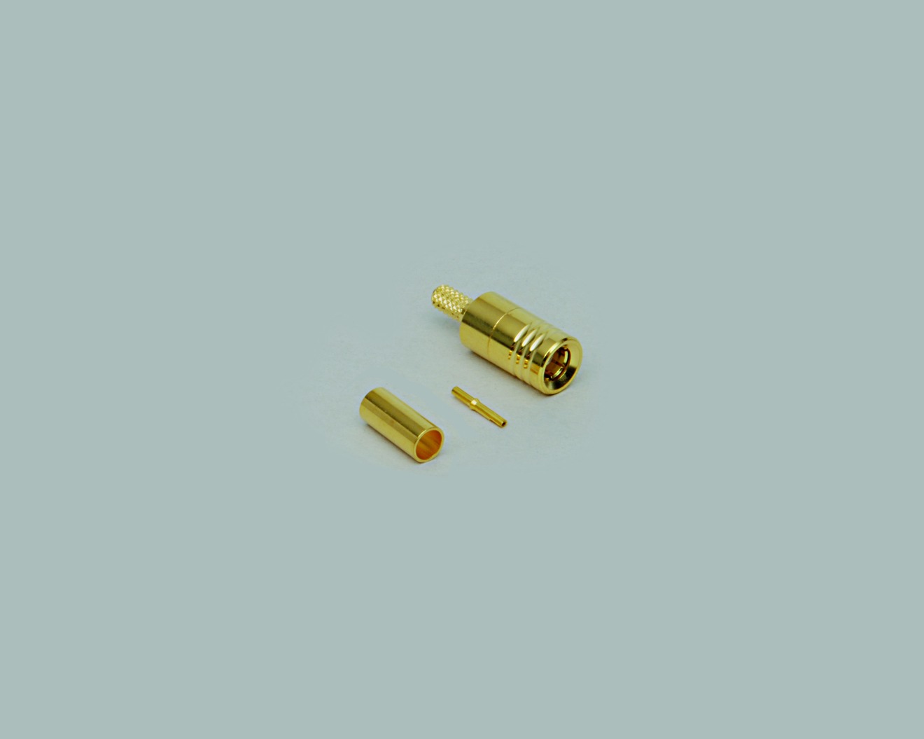 SMB-Stecker, Crimpausführung, RG 178U