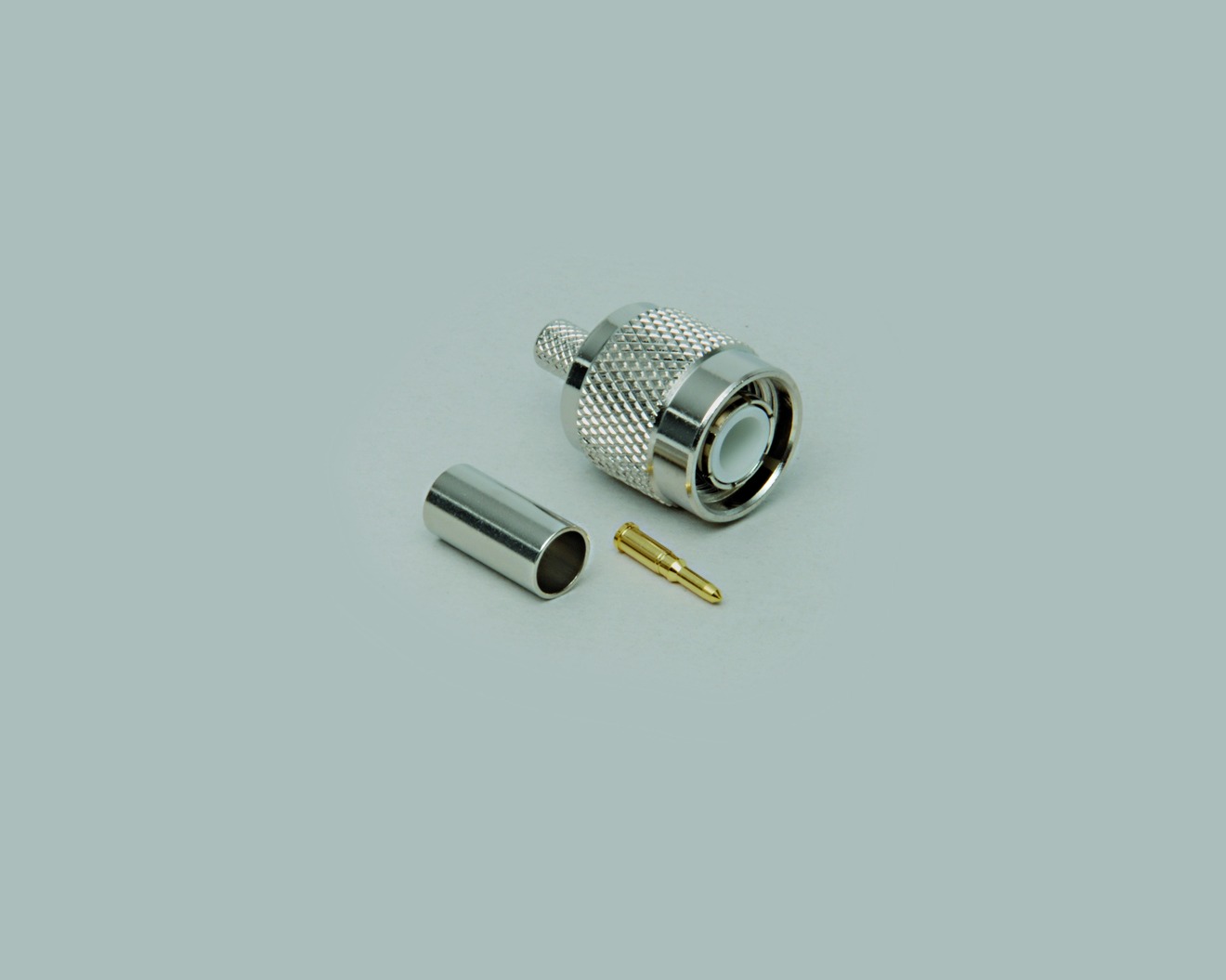 TNC-Stecker, Crimpausführung, RG 58/U, 50 Stk.