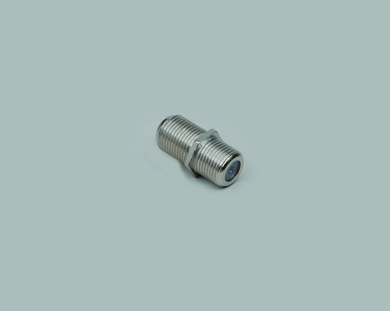 Adapter, F-Kupplung auf F-Kupplung, ohne Mutter, 100 Stk.