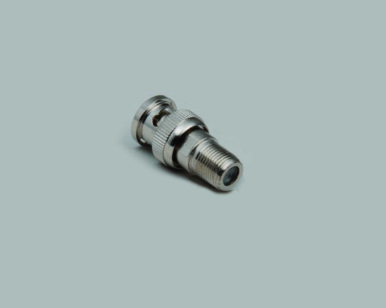 Adapter, BNC-Stecker auf F-Kupplung