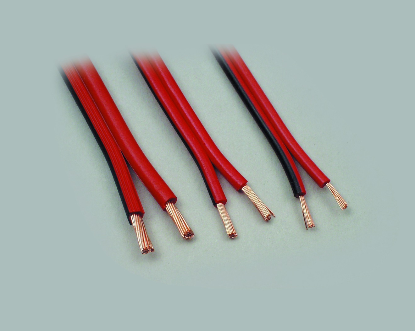 DC-und Lautsprecherkabel, Querschnitt: 2 x 2,00mm², rot/schwarz, 20m