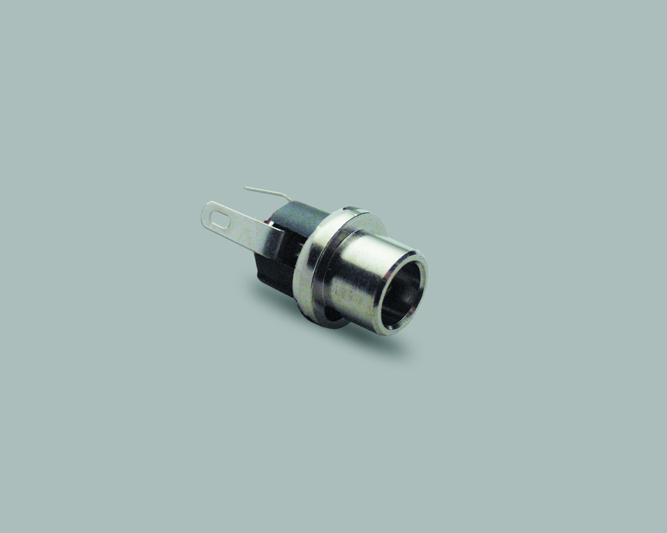 DC-Einbaubuchse, Schalter in Ruhestellung geschl., Lötkontakte, Stift 2,5mm