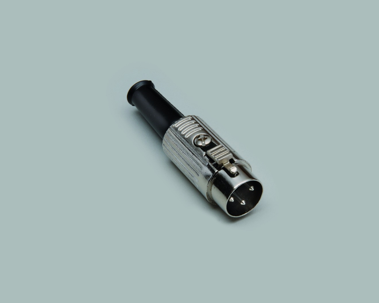 DIN Stecker 8 polig/270°, mit Verriegelung