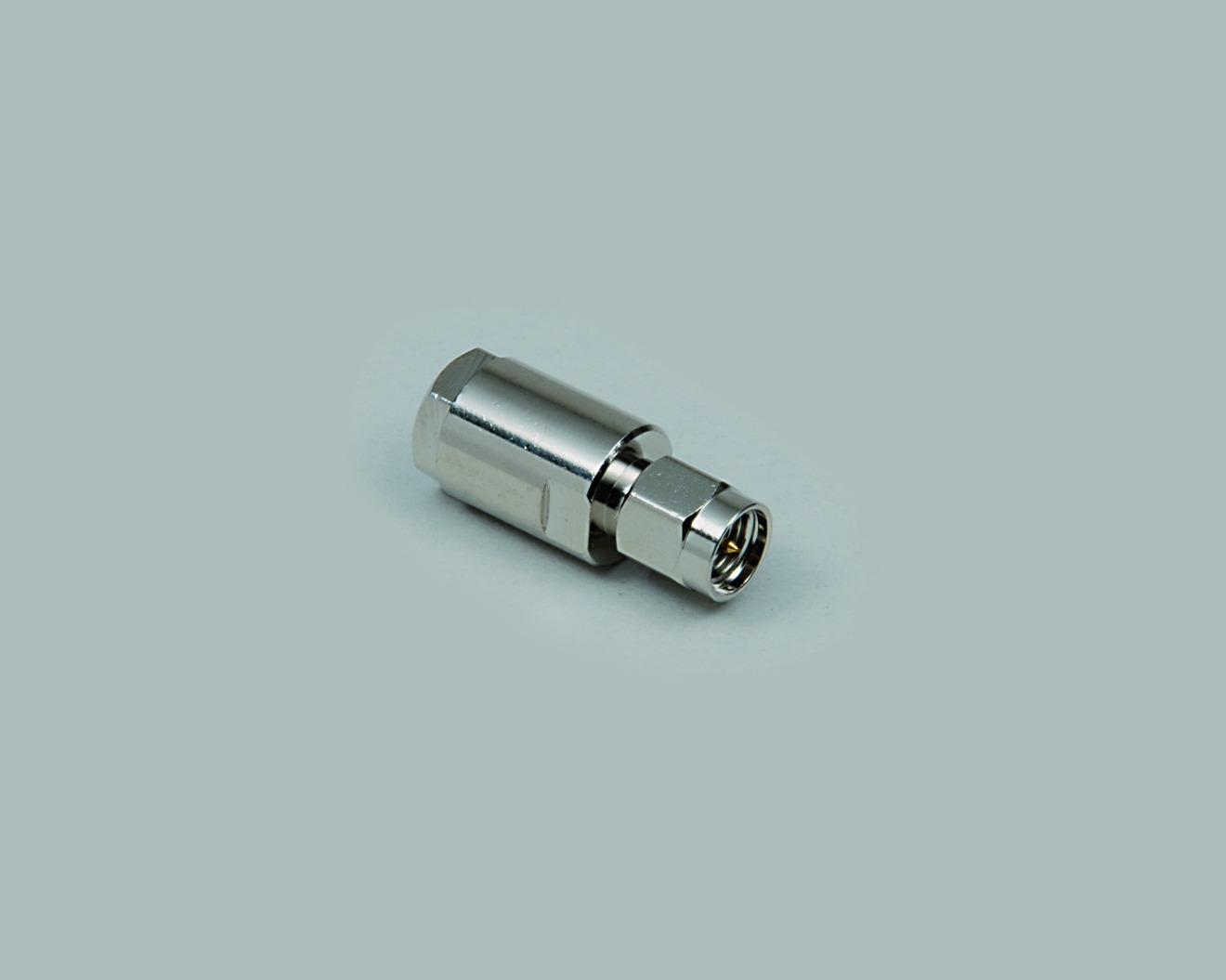 HF-Adapter, FME-Stecker auf SMA-Stecker, 50 Ohm, Dielektrikum Delrin, 100 Stk.