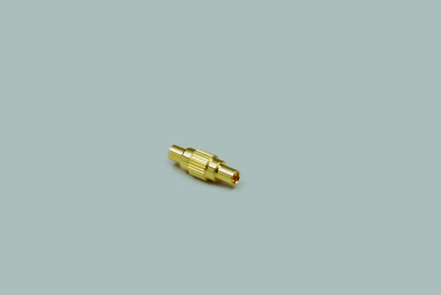 Adapter, MMCX-Kupplung auf MMCX-Kupplung, vergoldet