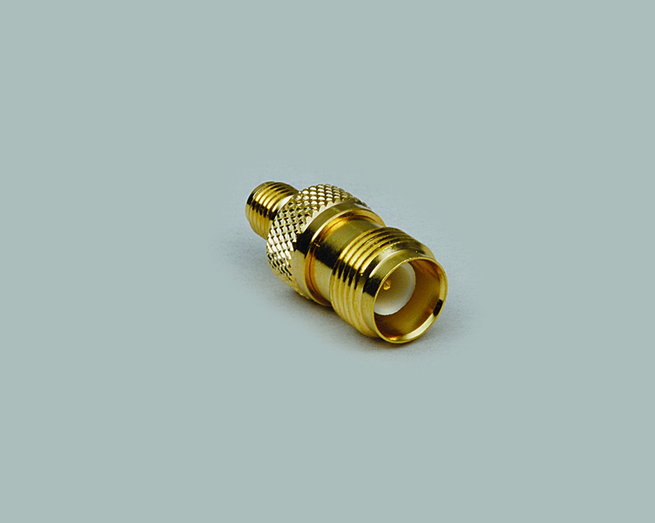 Adapter, SMA Reverse Kupplung auf TNC Reverse Kupplung, vergoldet
