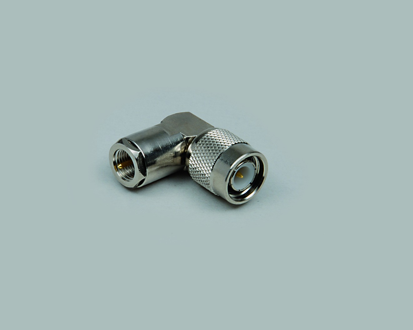 Adapter, TNC-Stecker auf FME-Stecker, Winkelausführung