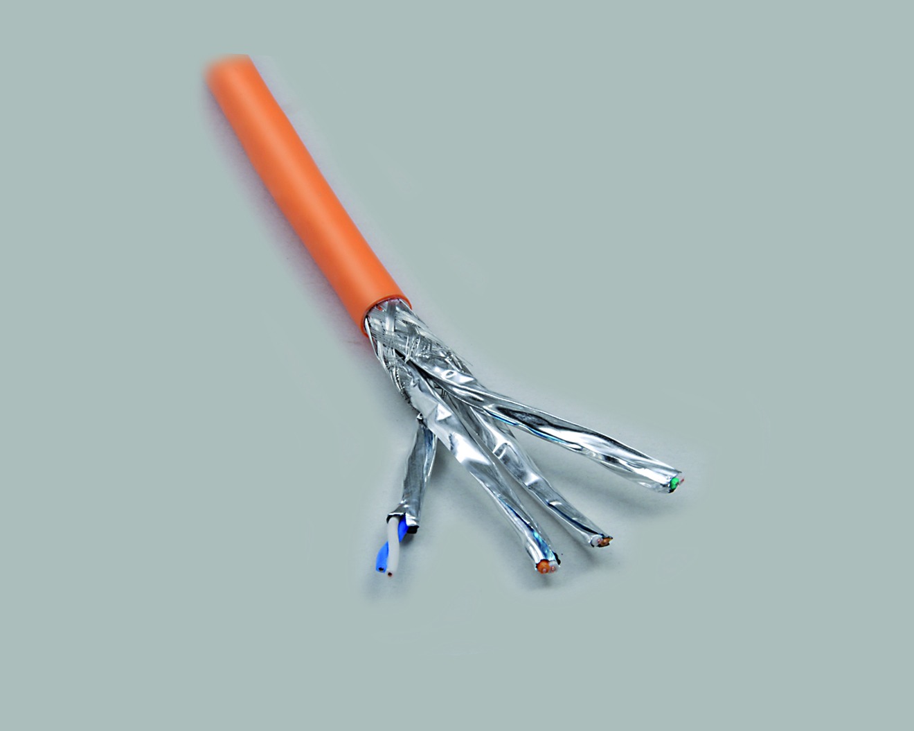 S/STP-PiMF-Verlegekabel, Cat. 7 - 600MHz, Mantel halogenfrei
