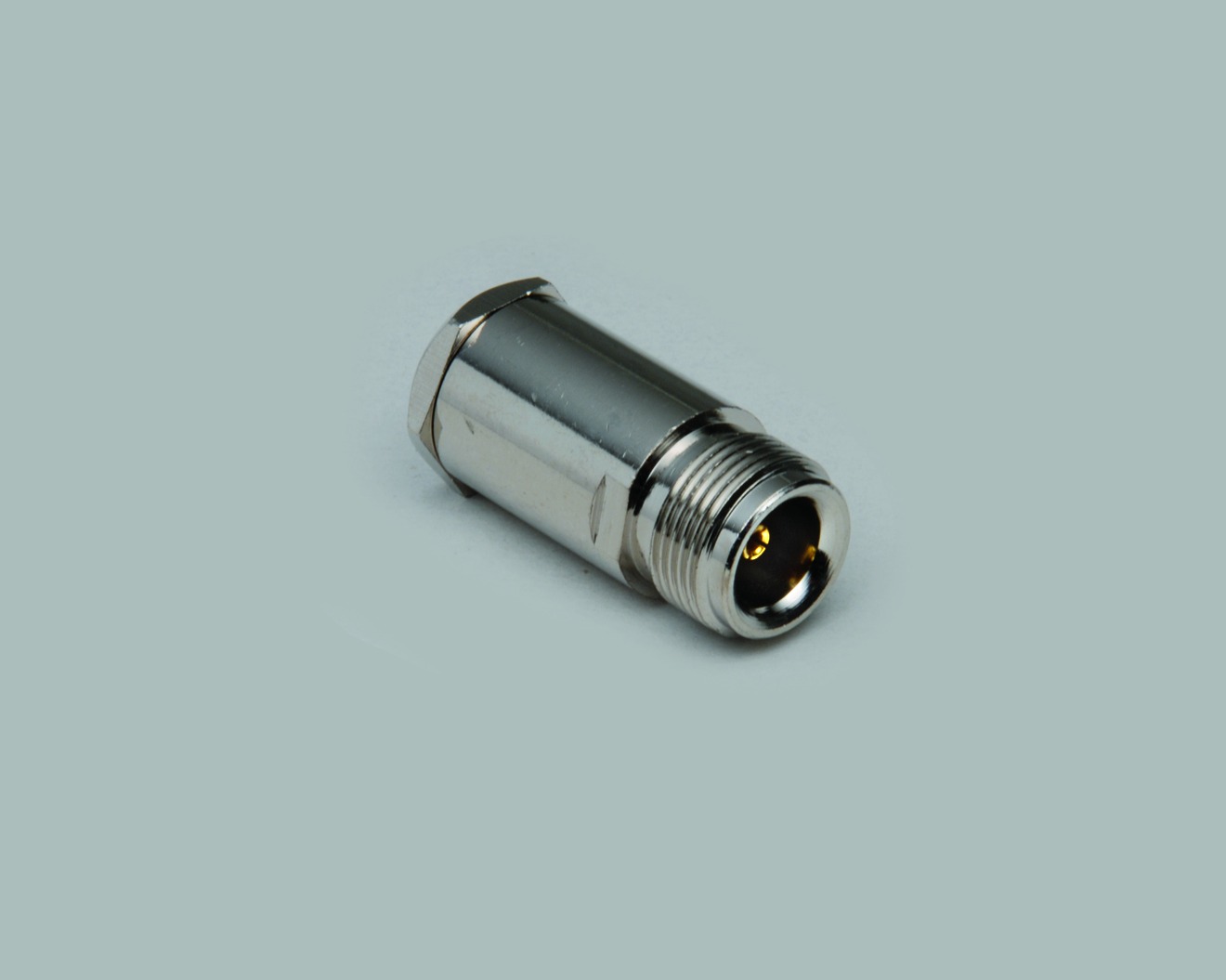 N-Kupplung, Lötausführung, Aircell 7, Teflon Isolation