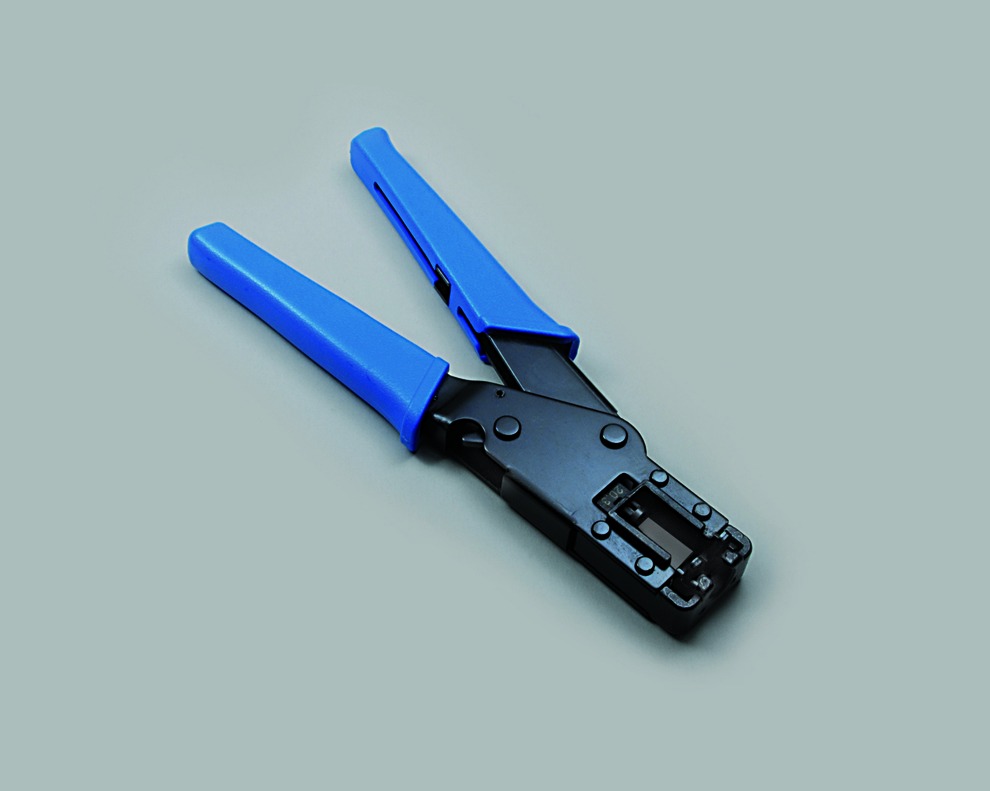 F-Kompressionszange für Kabel 6,8mm + 7,4mm
