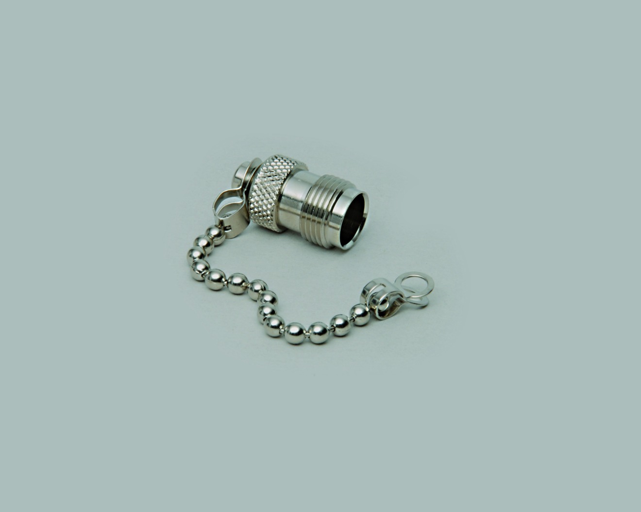 Verschlusskappe für TNC-Stecker, mit Kette
