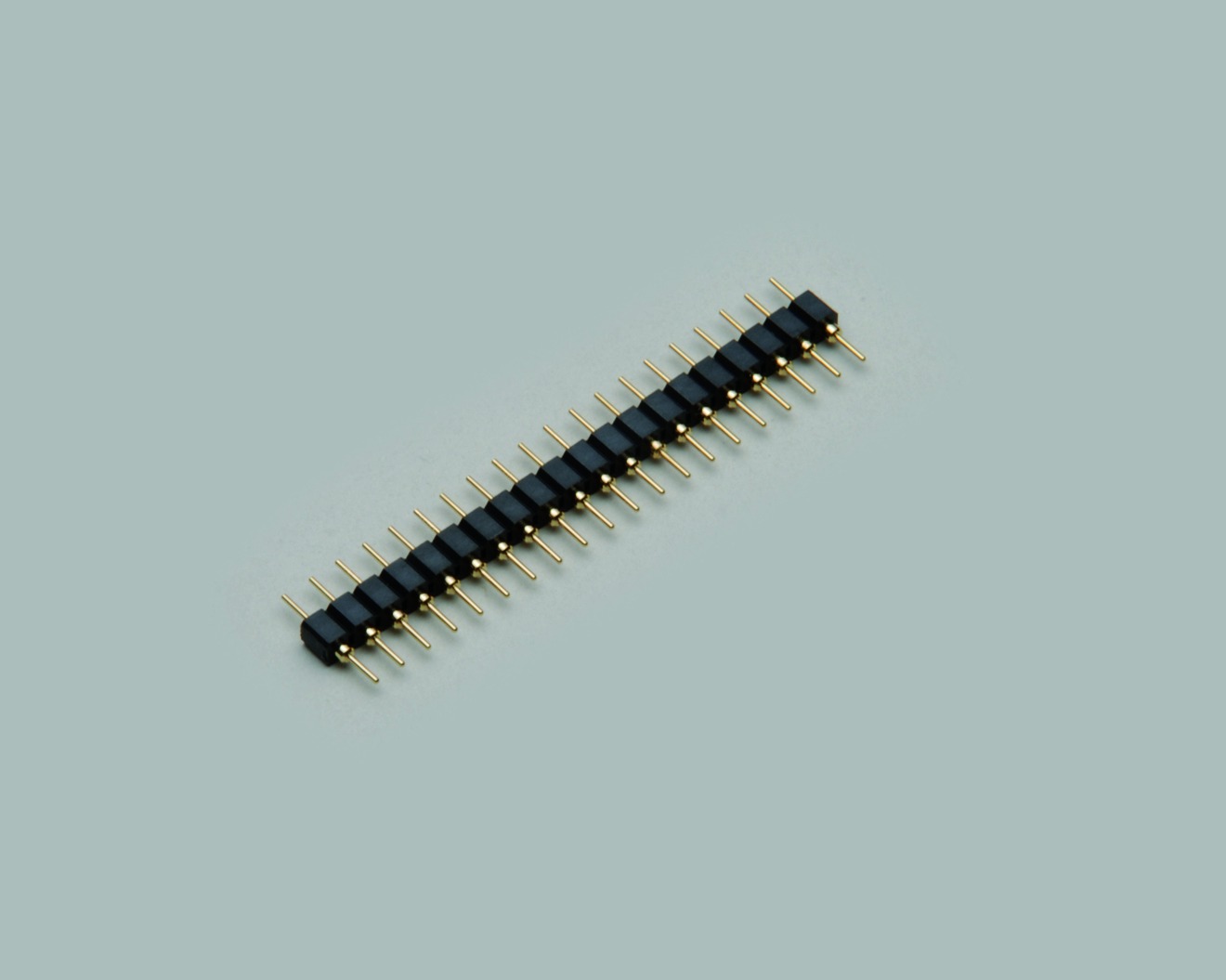 Präzisionsbuchsenleiste einreihig, gerade, trennbar, Raster 2,54mm, 36-polig