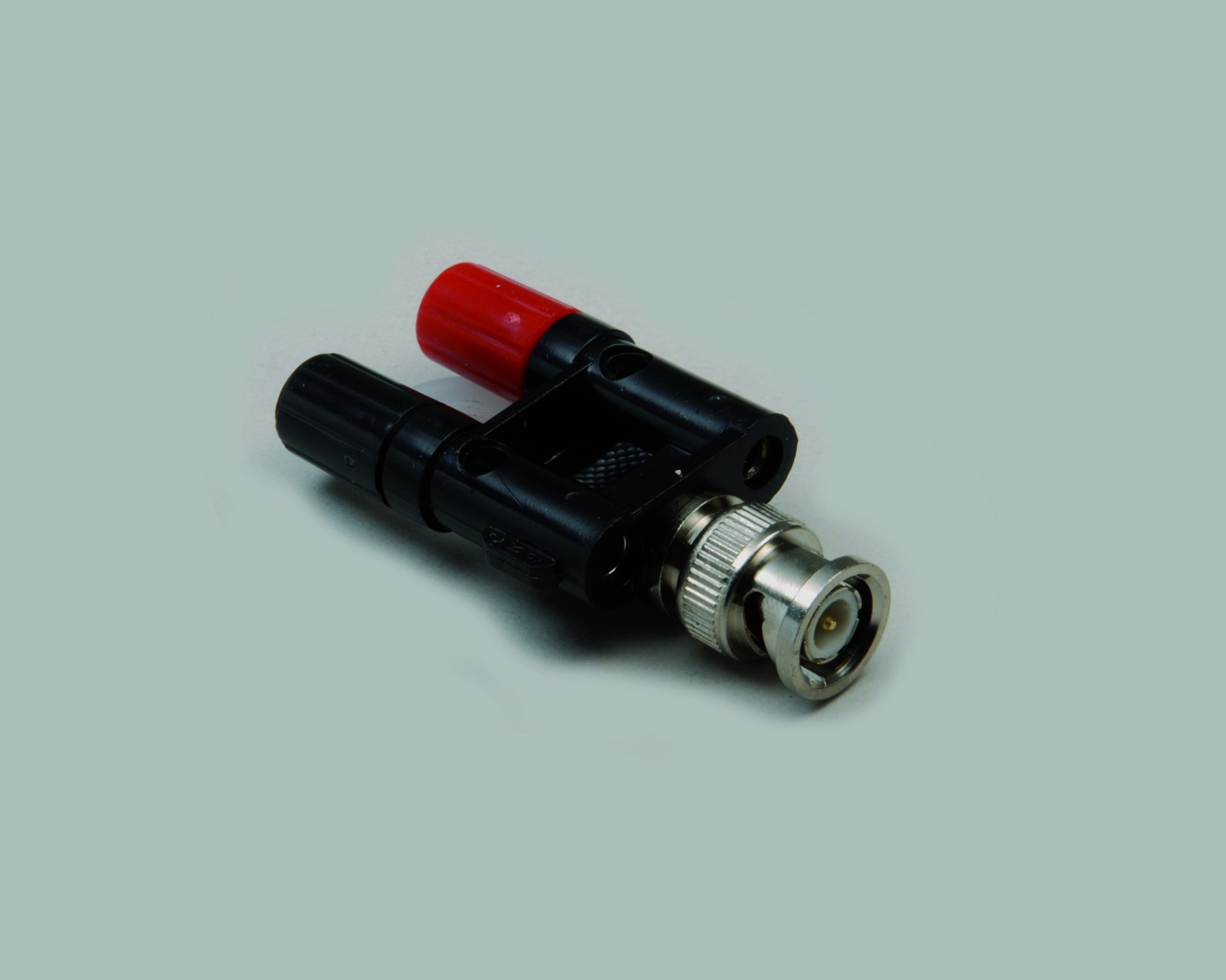 Adapter, BNC-Stecker auf 2 Polklemmen Ø 4mm