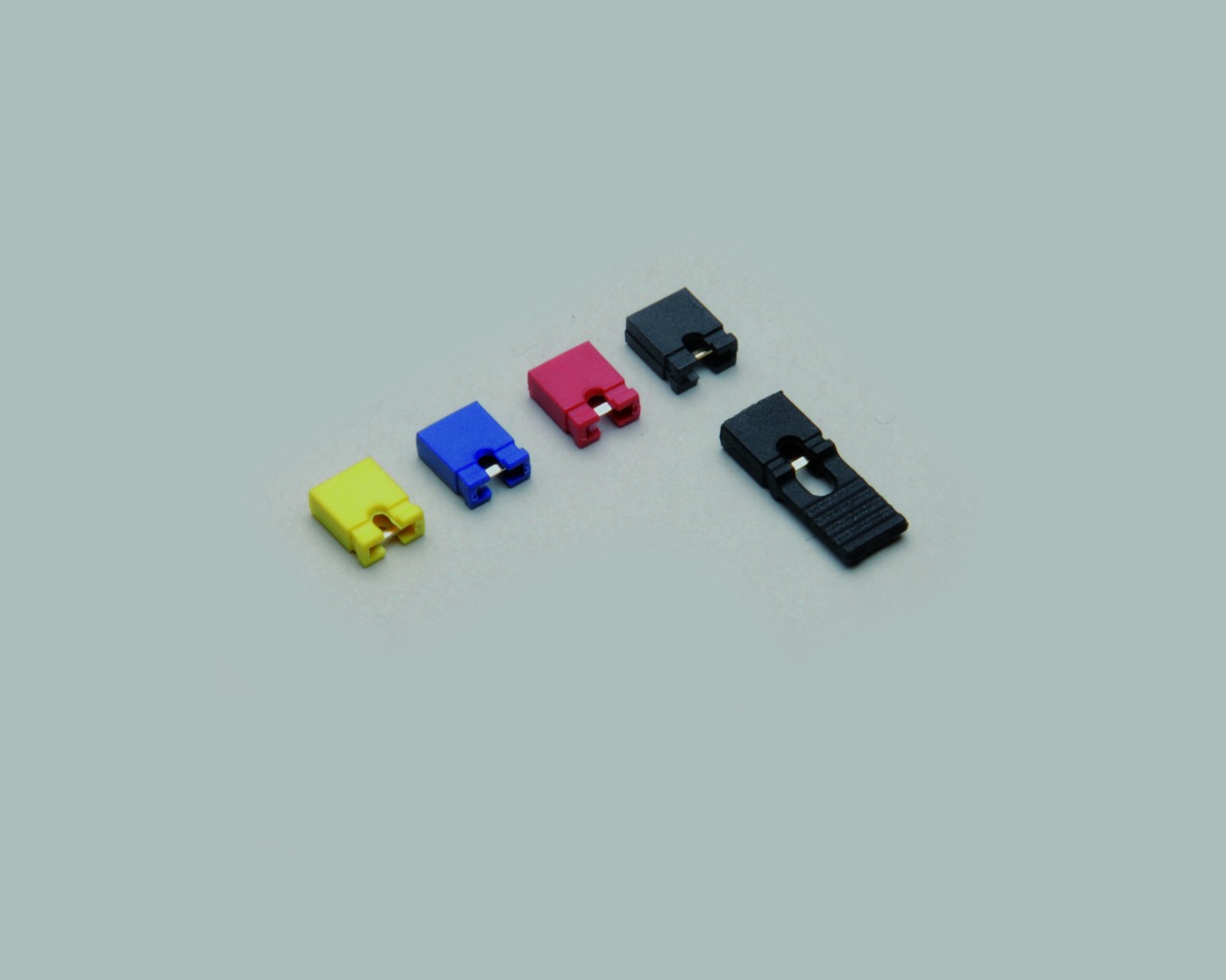 Kodierbrücke  blau, Höhe 6mm , Raster 2,5mm/2,54mm, 100 Stk.