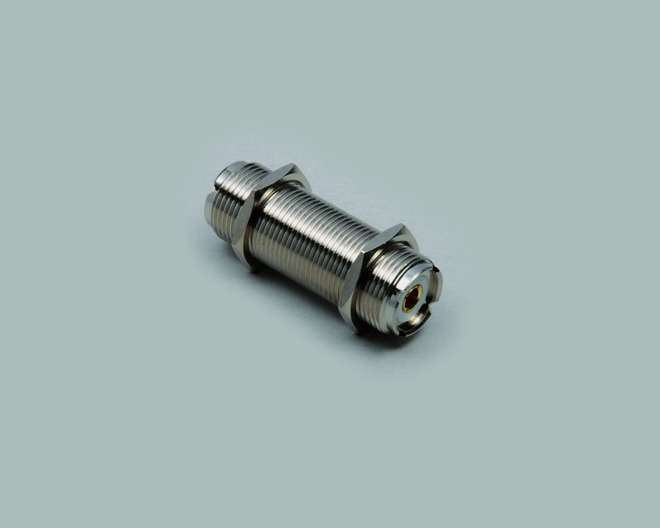 Einbau-Adapter, UHF-Kupplung auf UHF-Kupplung