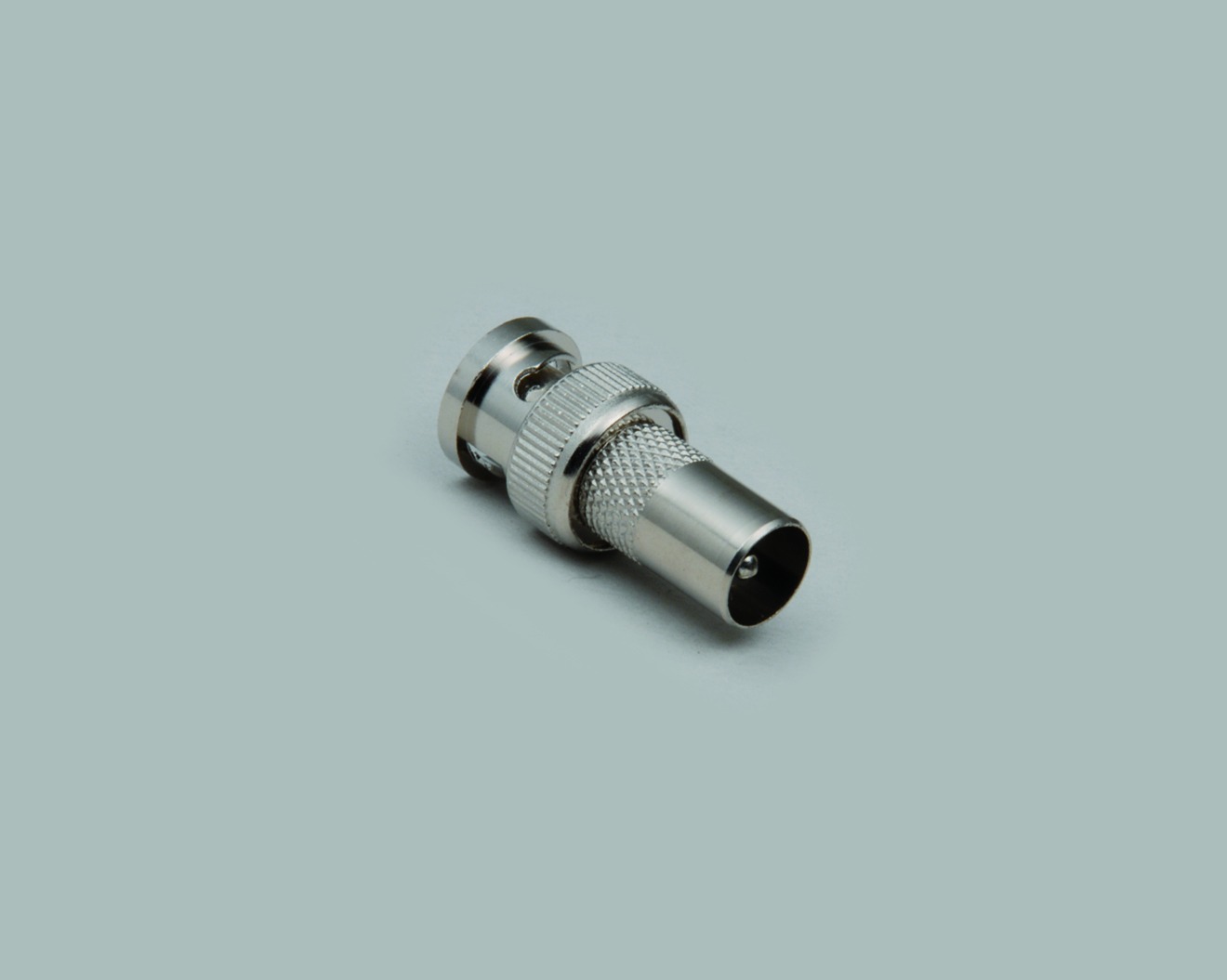 Adapter, BNC-Stecker auf Koax-Stecker