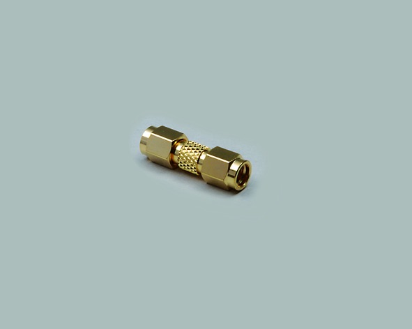 Adapter, SSMA-Stecker auf SSMA-Stecker, vergoldet