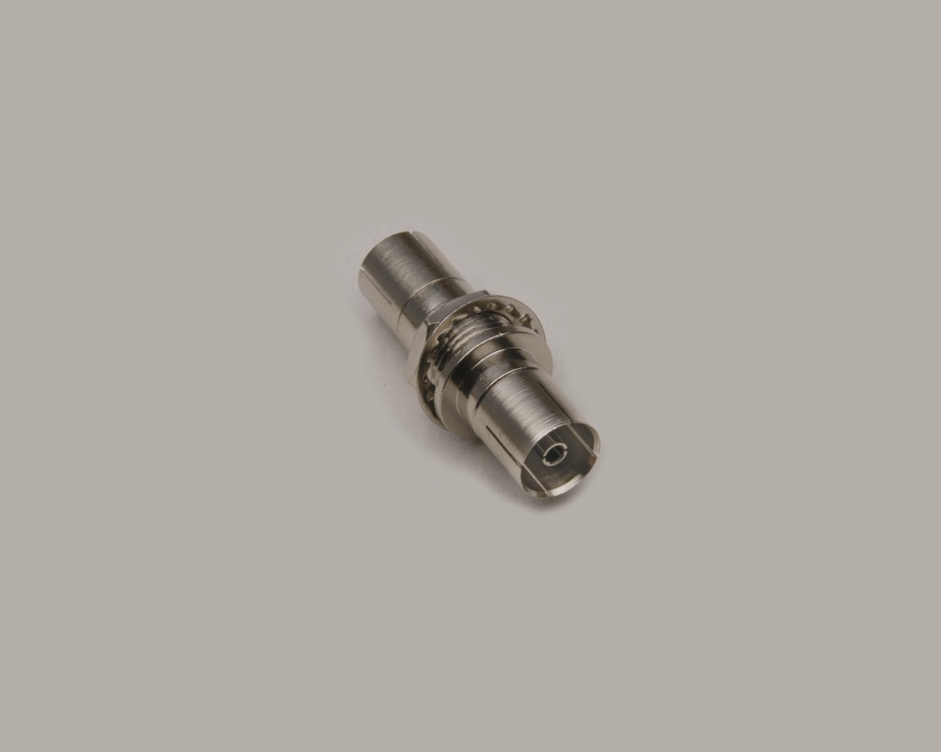 Einbauadapter, Koax-Kupplung auf Koax-Kupplung, 75 Ohm