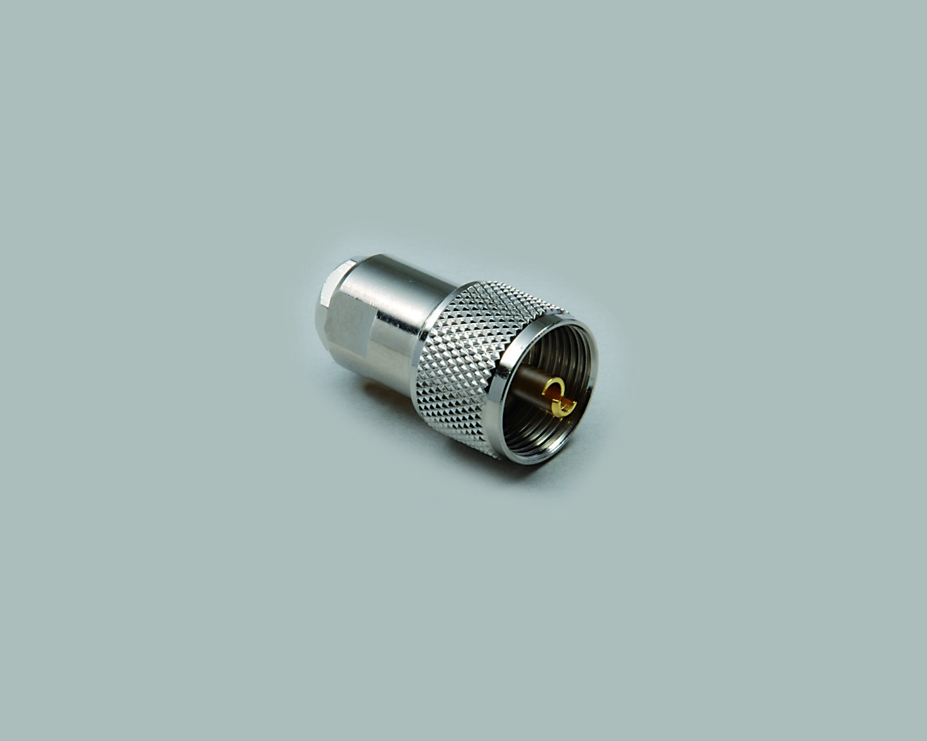 UHF-Stecker, Lötausführung, Teflon Isolation, Aircell 7