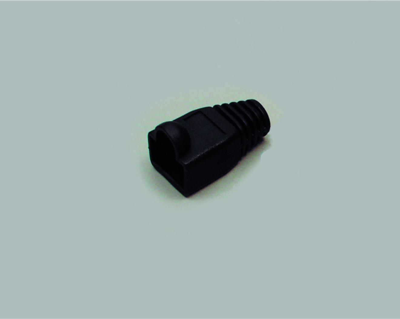 Knickschutztülle für Rundkabel, für Modularstecker 8-pol. (RJ45), für Kabel-Ø  bis 6mm, gelb, 100 Stk.