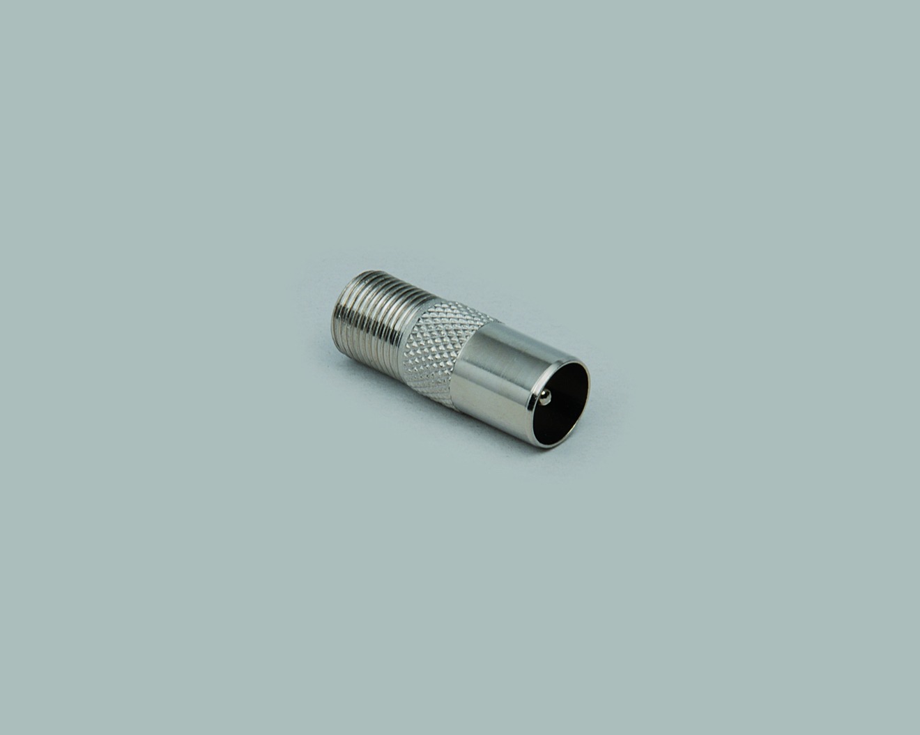 Adapter, Koax-Stecker auf F-Kupplung, 100 Stk.