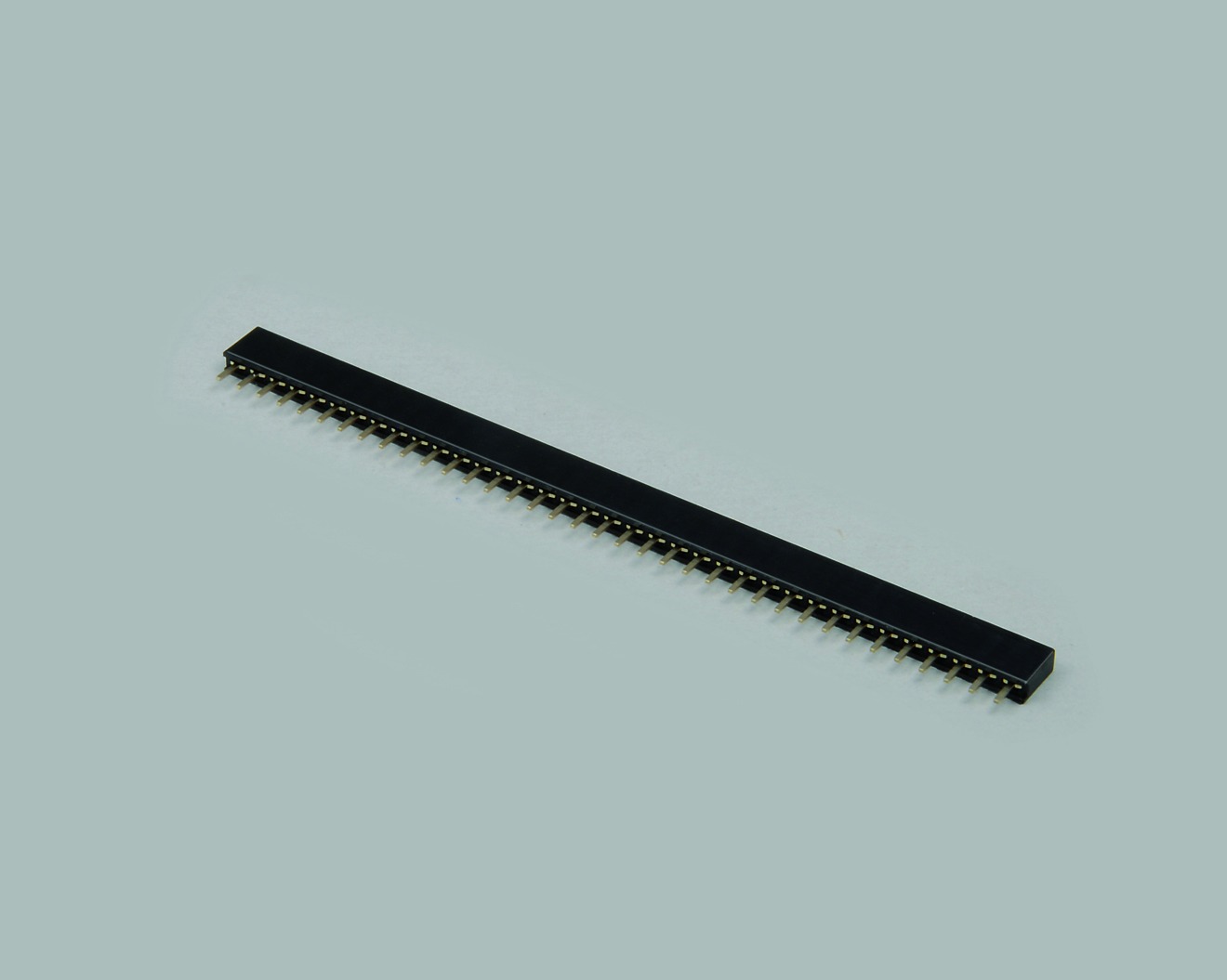 Buchsenleiste einreihig, gerade, Raster 2,54mm, 34-polig