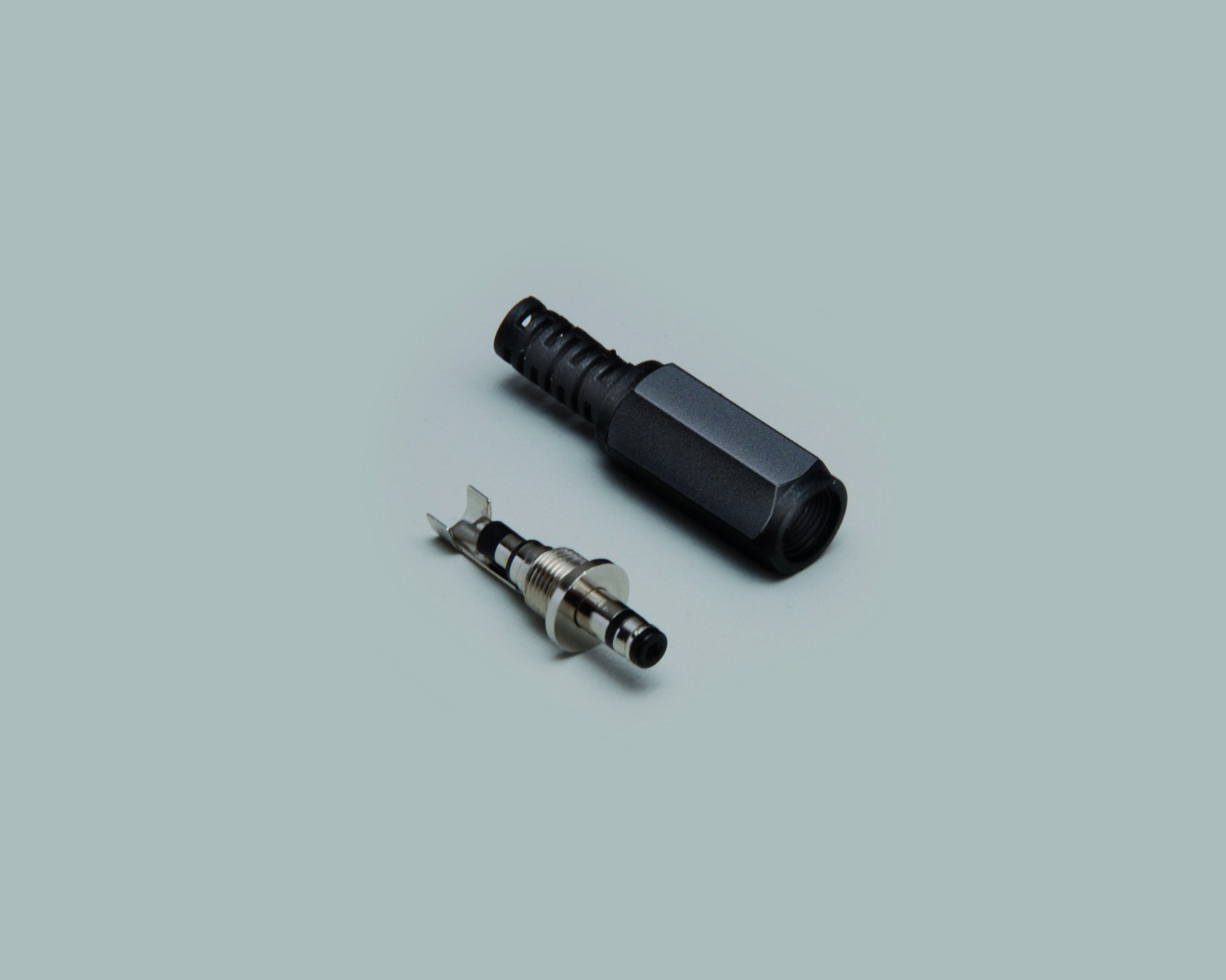 DC-Stecker 1,1mm/3,5mm/7,6mm, gerade, 3 polig