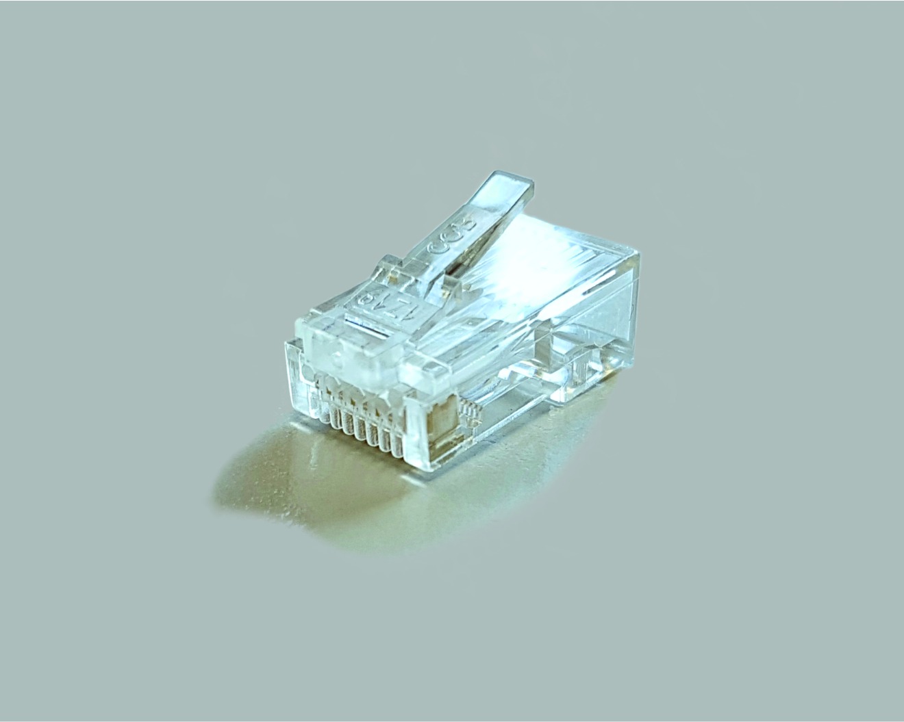 Modularstecker 8P8C Cat. 5E double liner, 100 Stk.