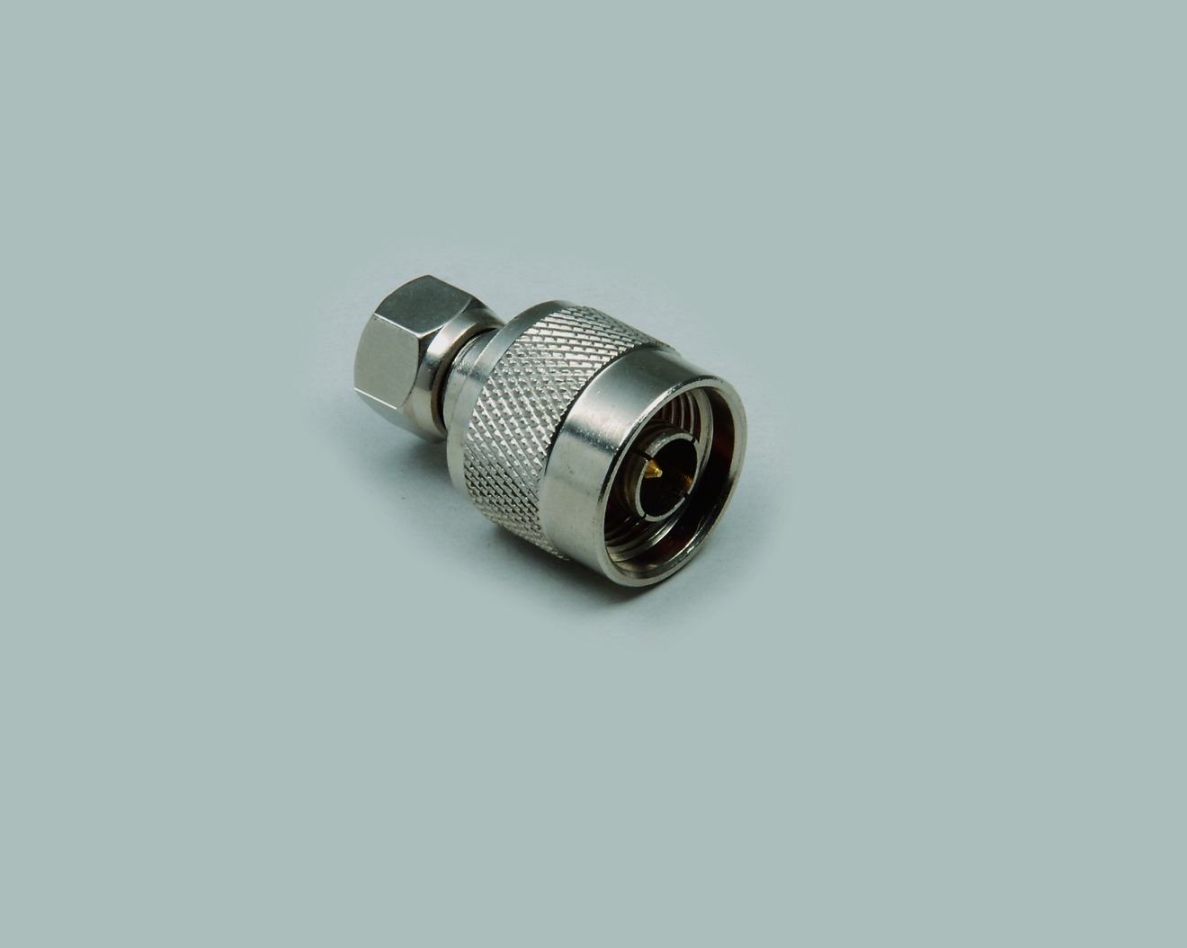 Adapter, F-Stecker auf N-Stecker