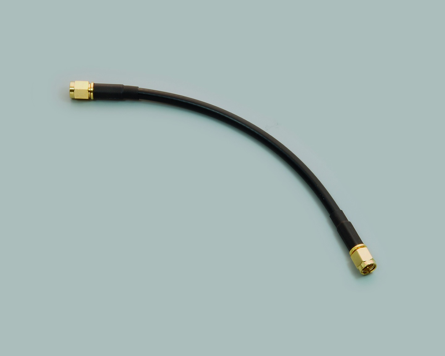 SMA Adapter, Stecker gerade auf Stecker gerade, Kabel RG 58 C/U, 30 cm, 50 Ohm