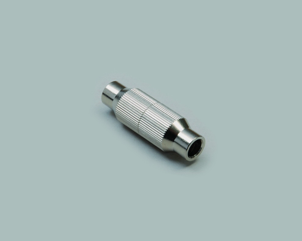Koaxverbinder, Vollmetall, Schirmungsfaktor ≥ 75dB