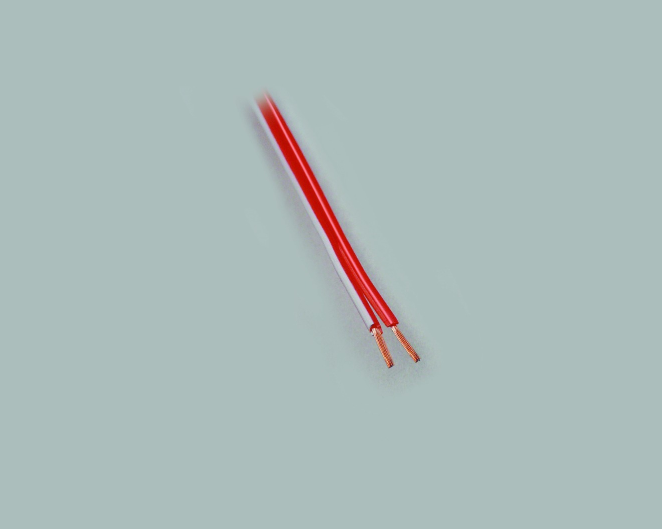 LiY/Schalt- und Steuerlitze, Ø 1,10mm x 2,40mm²  (2 x 0,14mm²), gelb/weiss