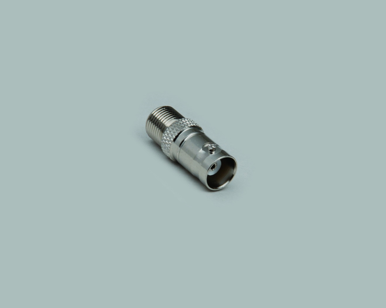 Adapter, BNC-Kupplung auf F-Kupplung