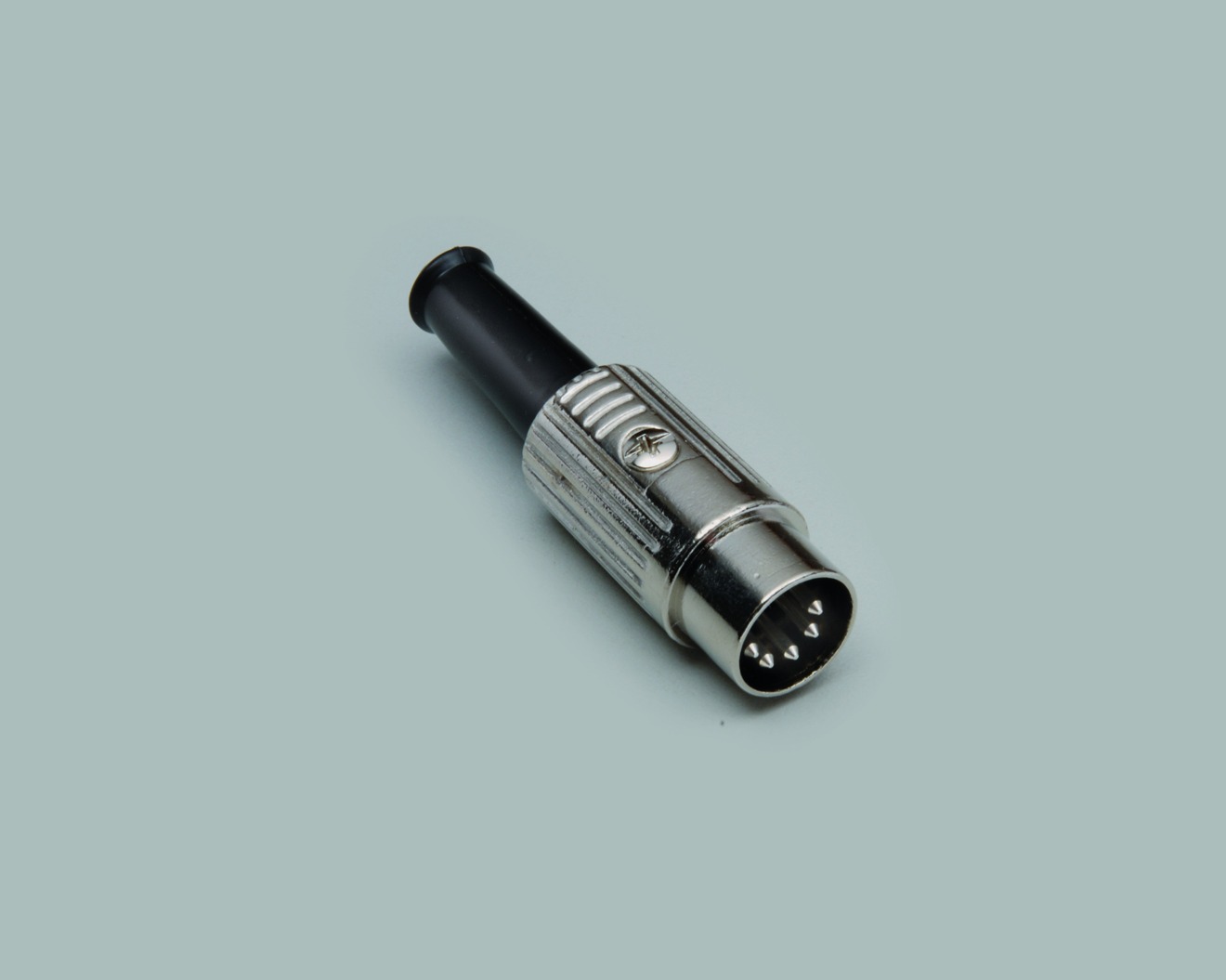 DIN Stecker 5 polig/240°, Metallausführung
